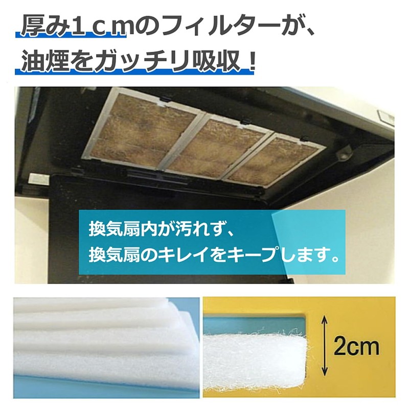 Ventilation Fan Filter, Range Hood Filter (297 x 330 Others),