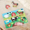 Melissa & Doug Wooden Toys - Farm Animals Peg Boards