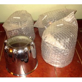 Ultra Wheels Chrome Custom Wheel Center Caps #89-8114 (set of 4)