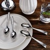 KEAWELL Premium 20/45/65 Piece Louis Hammered Silverware Set with Squared