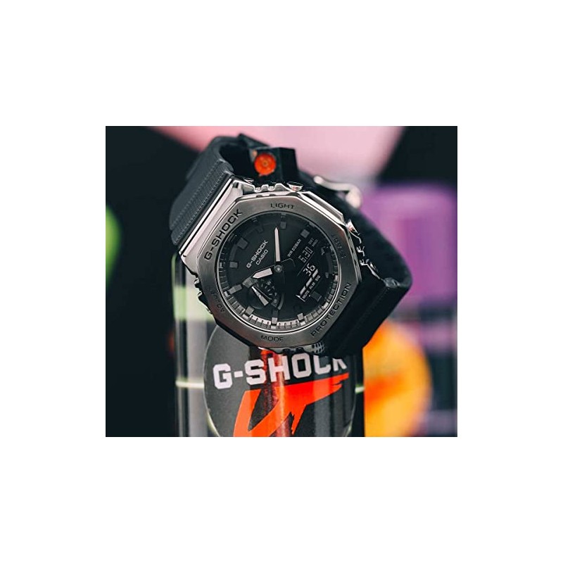 Casio Watch GM-2100BB-1AER, black, Strap.