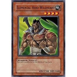 Yu-Gi-Oh! - Elemental Hero Wildheart (DP03-EN003) - Duelist Pack 3 Jaden Yuki 2 - Unlimited Edition - Common