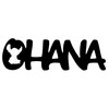 CMI Lilo and Stitch Inspired Ohana Family Decal Sticker (Black,