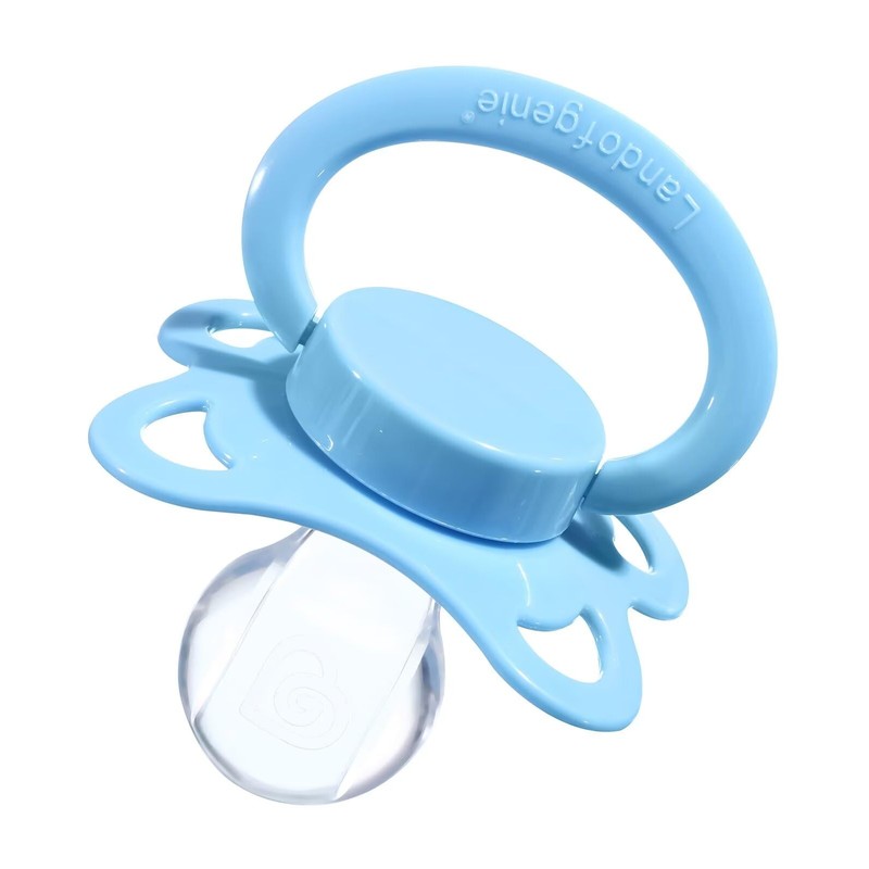 Landofgenie Large Teat Shield Dummy for Adults Blue