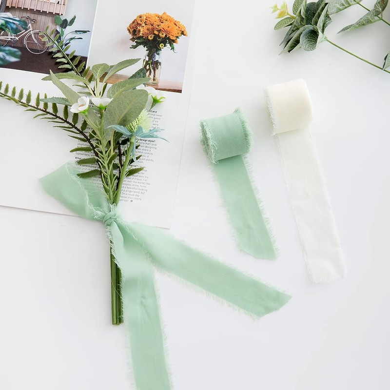 CHUQING 38 mm x 6 m Gift Ribbon Bow Ribbon,