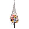 Ceiling Hanging Stuffed animal Net or Hammock Macrame Toy Hammock