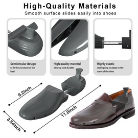 VIVEBEI Shoe Tree, Plastic Shoe Trees for Men & Women, Shoe Stretcher Sneakers Leather Shape Holder