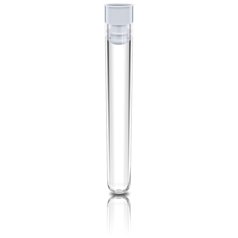 100pcs - RE-GEN 16mm x 100mm Plastic Test Tubes Vials