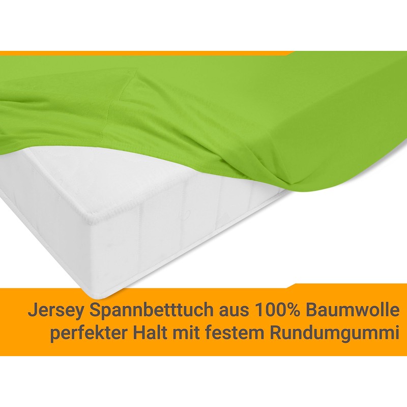 Classic Jersey Fitted Sheet Available In 34 Colours and 6