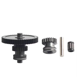 Gear for Neptune 4/Pro/Plus/Max Nano-Coated Mold Steel Integrated Extrusion Head Gear Kit,One-Piece Shaft Integrated Gear Assembly for Elegoo Extruder Gear 3D Printer