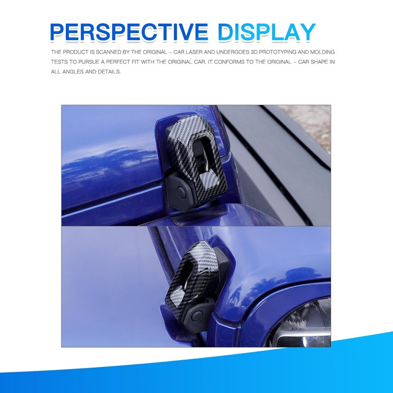 Barong for Jeep Wrangler 2018-2022 Accessories Hood Latch Lock Catch