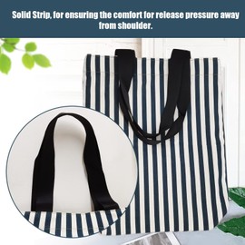 KUDAAL Tote Bag Canvas Shoulder Bag Casual Shopping Bag Multipurpose Reusable Bag for College Class Work Grocery Travel