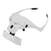 Hands Free Eyeglasses Bracket Magnifier with 5 Pcs Lenses Headband