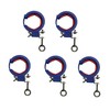5pcs Upgraded Blue Cable Wire Threading Tool Cable Tray Roller