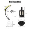 Strimmer Fuel Pipe,Universal Grass Trimmer Fuel Line,Fuel Tank Seal Grommet