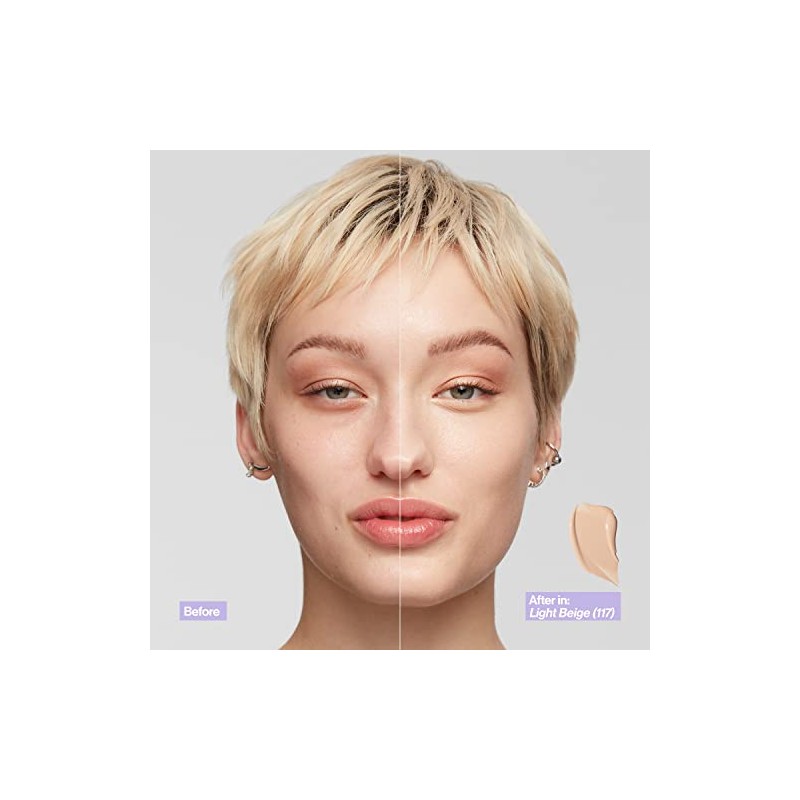 Maquillaje Líquido Revlon Illuminance tono 201 Creamy Natural