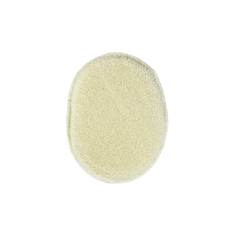 Avril Accessories Organic Cotton Face Sponge 14 cm x 11.5 cm