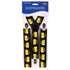Beer Mug Suspenders (adjustable) Party Accessory (1 count) (1/Pkg)
