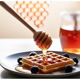 Honey Dipper,Wooden Honey Dipper, Unique BOXWOOD Honey Dipper,Honey Spoon,5.6 inch,Honey Stick,1 pcs