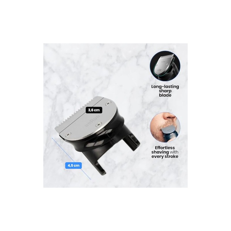 Anakel Home Replacement Metal Blade 81695620 Compatible with Braun Trimmer