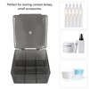 Flip Grids Storage Box Large Capacity Dustproof Easy Access Skincare