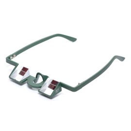 Madu Climb Belay Glasses for Rock & Sport Climbing – Lightweight Prism Glasses for Neck Relief & Clear Belaying with Carry Case (Khaki Green)