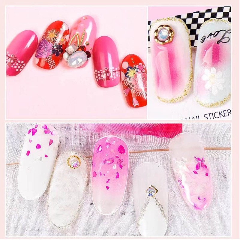 Nail Gradient Sponge Pen, ForSewian Double Head Nail Painting Brush