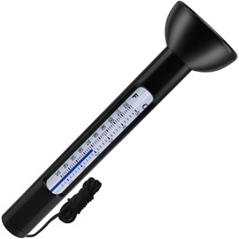 TurnOnLove Pool Thermometer,Pool Temperature Thermometer Floating Easy Read,Swimming Pool Thermometers,Easy Read for Water Temperature with String for Outdoor and Indoor Swimming Pools and Spas