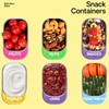 IUAOWEI 5Pack 8oz Stainless Steel Snack Containers for Kids,Small lunch