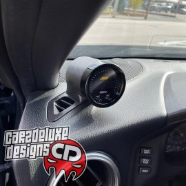 CARZDELUXE Single gauge pod mount for 86 BRZ FRS 2013-2021 functional defrost vent