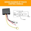 Txelegant Touch Lamp Switch, Touch Lamp Control Module for Dimmable