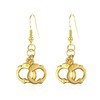 YISXVD Handcuff Earrings for Women Punk Funny Cute Handcuffs Shape