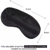 UNIMI 2 Pack Black Unimi Lightweight Sleeping Eye Mask Blackout