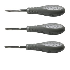 OSUNG Dental Elevator, Autoclavable handle, 3EL34, 3 pcs