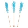 Light Blue Rock Candy on a Stick (72 Pack) -
