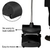 Long Handle Heavy Duty Broom and Dustpan Set, Outdoor and