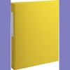 Exacompta 40 mm Plastic 2 O Ring Binder - Yellow