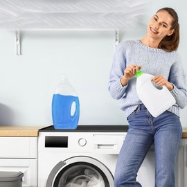 Washing Machine Mat, 60 x 60 cm, Washing Machine Cover, Dust Protection, Washing Machine Cover, Non-Slip, Universal Washing Machine Pad (Black)
