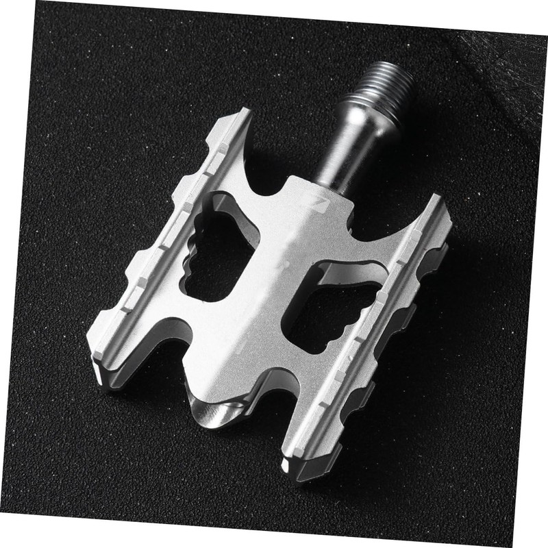 Kisangel Aluminum Alloy Bike Pedal Foldable and Easy to Install