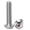 M3x20mm Button Head Hex Socket Cap Screws,Full Thread,304 Stainless Steel