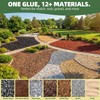 Shabebe Mulch Glue for Landscaping, 1 Gallon Concentrated Mulch Adhesive