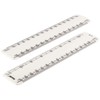 Rulex 15cm 6 inch Flat Oval Metric Engineers Scale Ruler