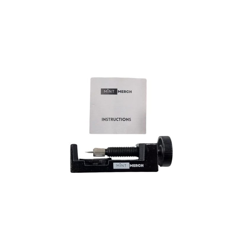 Mintmerch Watch Strap Metal Link Pin Remover Tool with 3