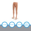 SSWBasics Male Plastic Mannequin Leg Form - Height 46" -