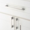 Amerdeco 10 Pack Brushed Satin Nickel Cabinet Pulls 7.5 Inch(192MM)