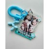 Tosygnb Photocard Holder with balloondog Keychain Transparent PhotoCard Holder Y2K