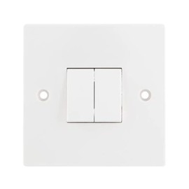 2-Way Double White Light Switch