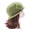 Lawliet Womens 1920s Look 100% Wool Beret Beanie Cloche Bucket