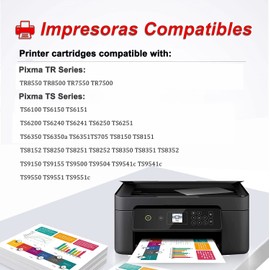 AUBEN PGI-580 CLI-581 XXL Cartridges Replacement for Canon 580 581 Printer Cartridges Compatible with Canon Pixma TS705 TS6350 TR8550 TS8350 TS9550 TR8500 TS8351 TS6150 TS6250 TS8150 TR7 550 TS8250