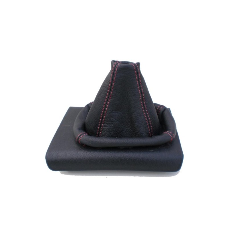 TK - 107 Shift Boot Lever Cuff Real Leather Black